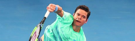 Panormica de Milos Raonic
