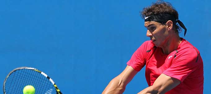 Rafa Nadal, primer cabeza de serie en el Open de Australia