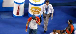 La desgracia de Tomic se ala con Nadal