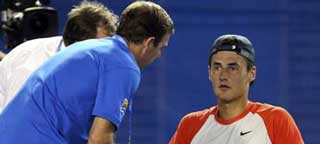 Bernard Tomic: Si ya es difcil jugar contra Nadal con dos piernas, ms an con una sla
