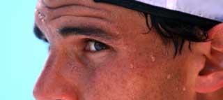 El calor y el joven Kokkinakis, obst�culos hacia la tercera ronda de Nadal