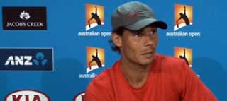 Nadal: Con este calor no se juega en todo el a�o... hay que ser realistas