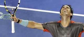 Rafa Nadal vence con facilidad a Gael Monfils y ya est� en octavos del Open de Australia