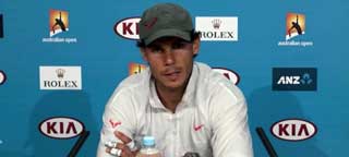 Conferencia de prensa completa (inglés) de Rafa Nadal post-partido vs Wawrinka