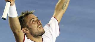Wawrinka: Hay una gran opci�n de acabar borracho esta noche