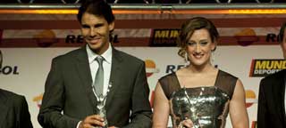 Mireia Belmonte y Rafa Nadal, mejores deportistas 2013
