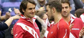 Copa Davis: Federer jugará la serie de cuartos de final ante Kazajistán