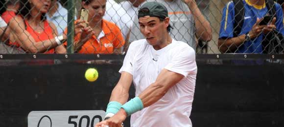 Nadal, el gran rival a batir en Brasil, busca aumentar la diferencia con Djokovic