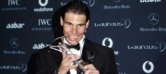 Rafael Nadal nominado a Mejor Deportista y a Reaparicin del Ao en los premios Laureus