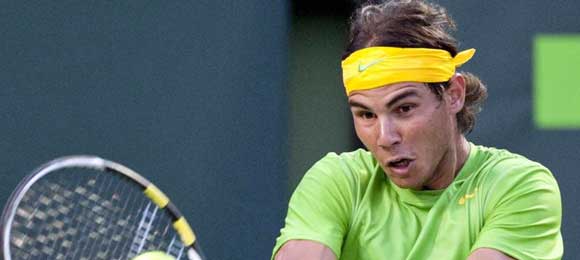 Rafa Nadal debutará en el Masters de Miami el próximo 22 de Marzo