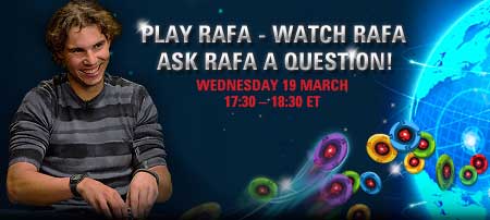 Juega a poker contra Rafa Nadal este Mircoles
