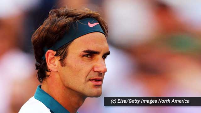 Federer se fue a dormir pensando en la victoria de Nadal