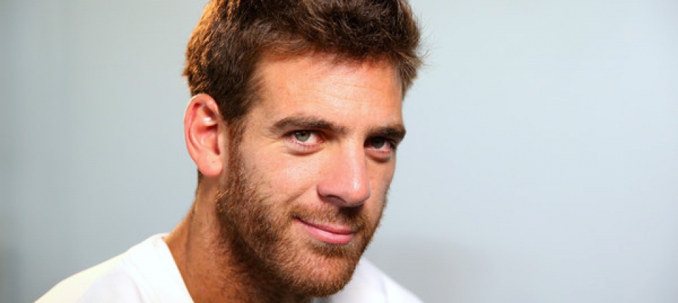 Juan Martn Del Potro en una rueda de prensa durante el BMW Open 2016