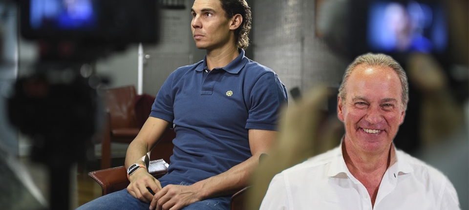 Rafa Nadal ser entrevistado por Bertn Osborne en Mi Casa es la Tuya