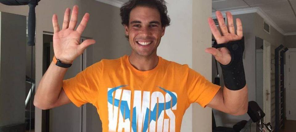 Rafa Nadal agradece en las redes sociales el apoyo de sus seguidores