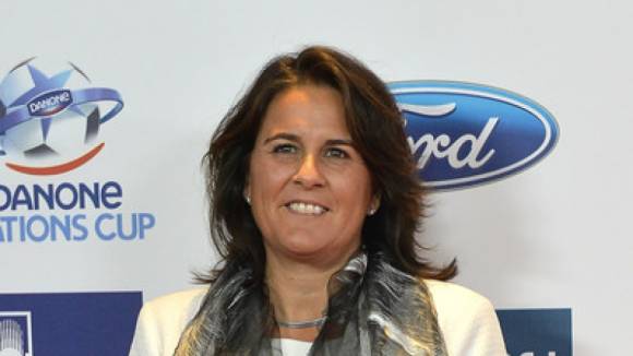 Conchita Martnez en los Premios As Del Deporte 2015 en el Westin Palace Hotel de Madrid