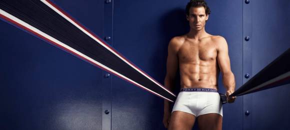 Rafa Nadal en la campaa de otoo 2016 con Tommy Hilfiger