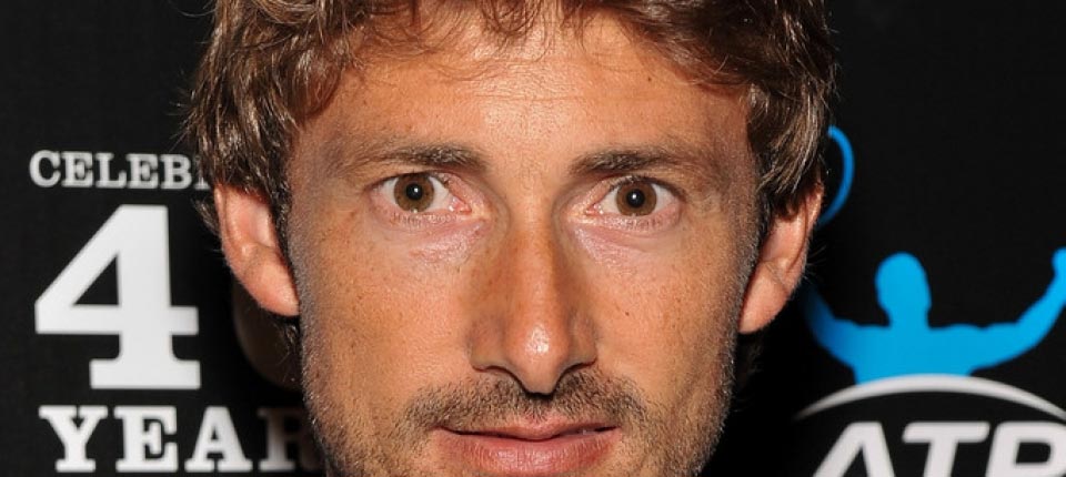 Juan Carlos Ferrero durante un evento de la ATP en 2013 en The Waldorf, Astoria