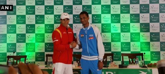 Nadal vs Ramanathan ser el primer partido de Copa Davis entre India y Espaa