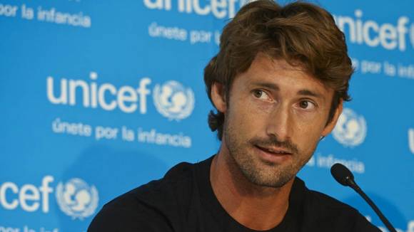 Juan Carlos Ferrero nombrado Amigo de UNICEF CCV en 2013