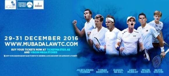 Cartel del Mubadala Word Tennis Championship 2017
