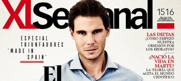 Nadal portada en XL Semanal Nov. 2016
