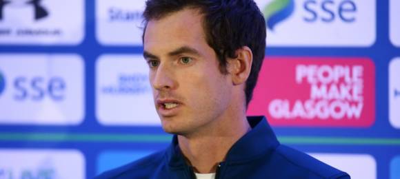 Andy Murray en un evento promcional 2017