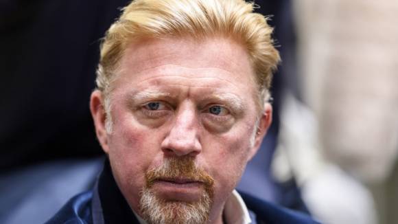 Boris Becker durante el Alemania-Blgica de R1 Copa Davis 2017