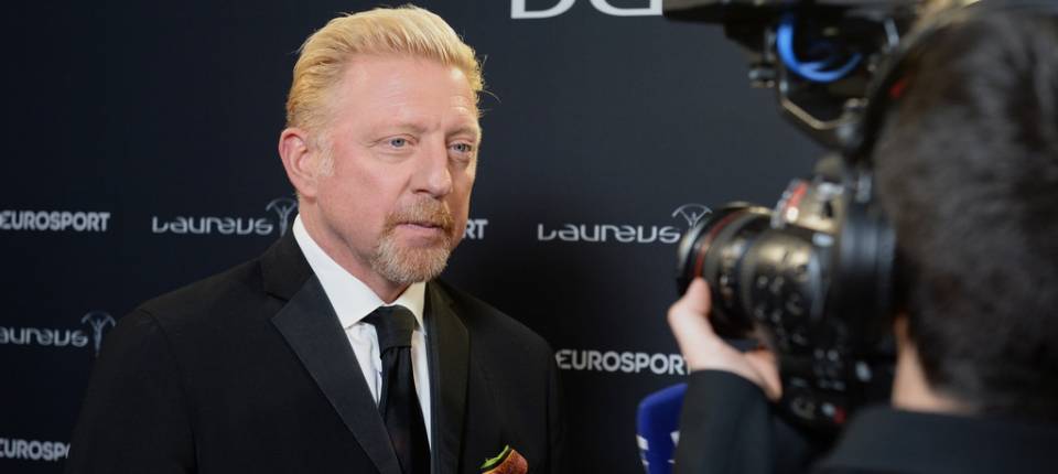 Boris Becker en los Premios Laureus del Deporte 2017