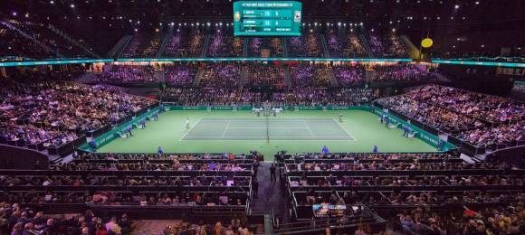 Pista central del torneo ATP Rotterdam