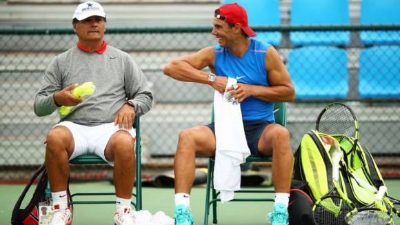 Toni y Rafa Nadal durantes los pasados Juegos Olmpicos
