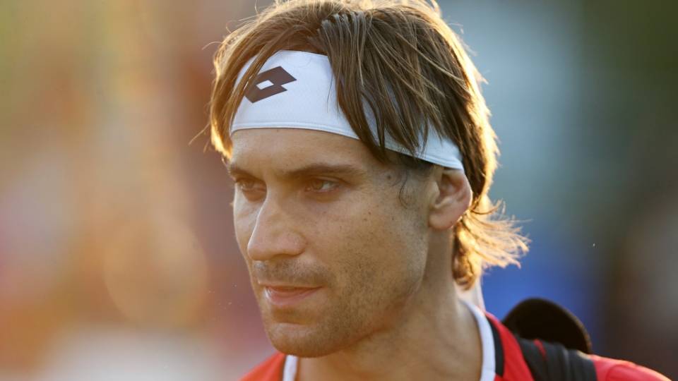 David Ferrer durante el pasado Masters 1.000 de Shangi