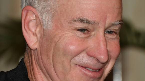 John McEnroe durante un evento benfico para la fundacin contra el SIDA de Elton John en las Vegas 2016