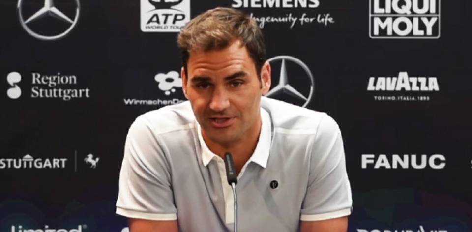 Rueda de prensa de Federer desde el ATP Stuttgart 2017
