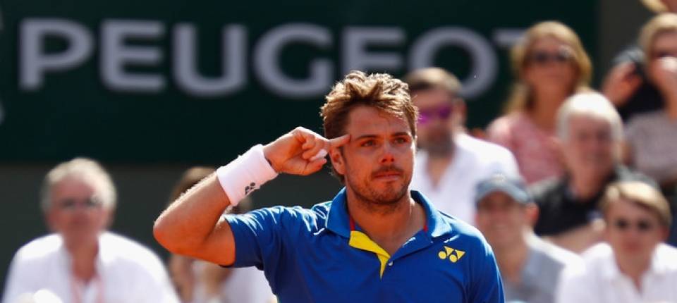 Stan sealando su confianza mental tras vencer a Murray en semifinales de Roland Garros 2017