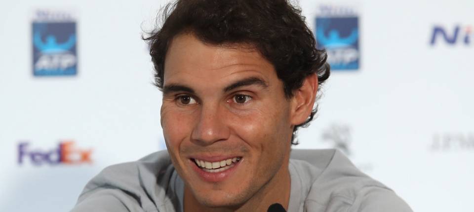 Nadal en la rueda de prensa del Nitto ATP Finals este viernes