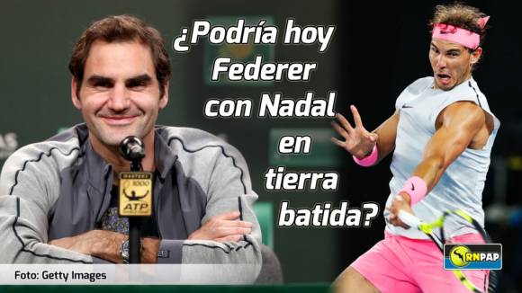 Federer habl sobre su gran rival Nadal desde Indian Wells
