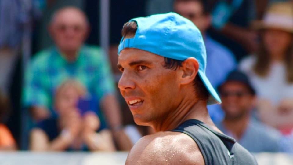 Rafa Nadal durante un entrenamiento en Roland Garros este sbado - 9.6.2018