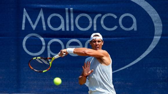 Rafa Nadal prepara Wimbledon 2018 en el Mallorca Open