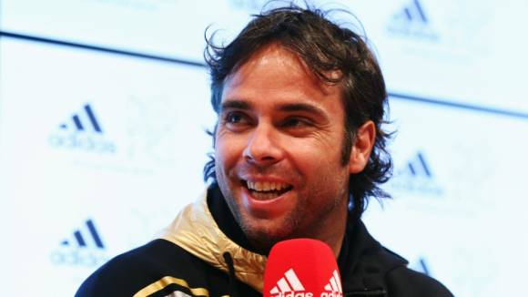 Fernando Gonzlez atendiendo a un evento de Adidas en 2012, en la ciudad de Westfield Stratford
