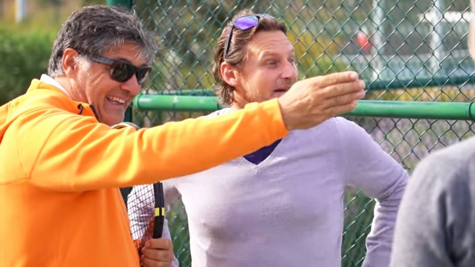 Toni Nadal durante una reciente visita a la academia de David Nalbandian