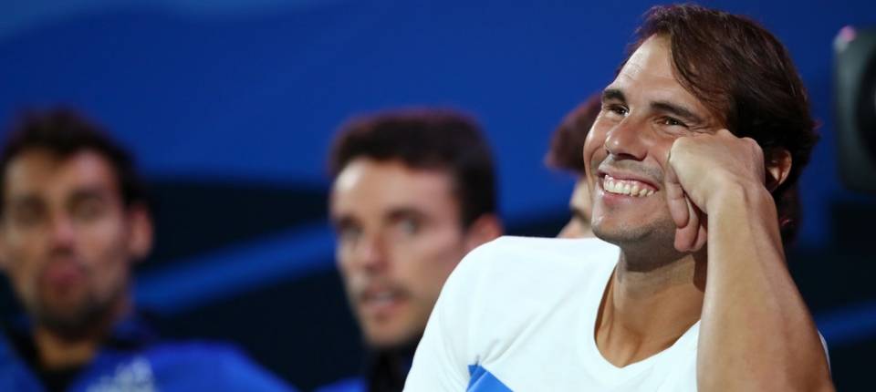 Rafael Nadal durante la Laver Cup 2019
