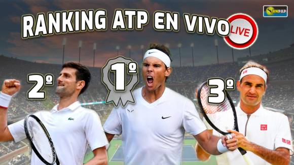 Ranking ATP a fecha 28 de noviembre 2019