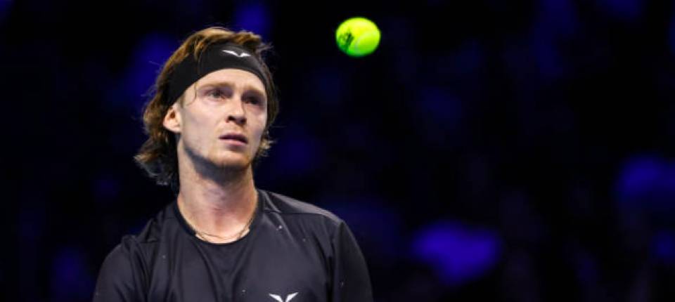 Andrey Rublev lamenta un punto perdido a finales de su temporada 2023