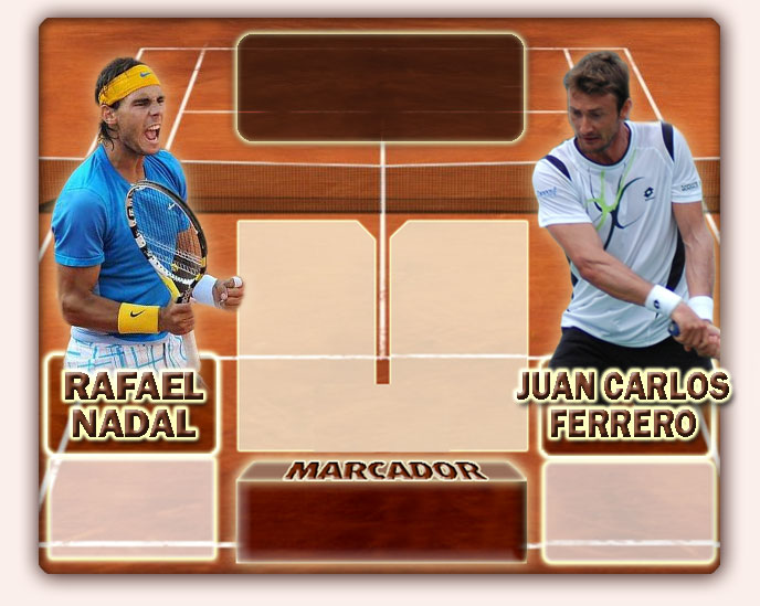 Nadal vs Ferrero en Montecarlo 2010