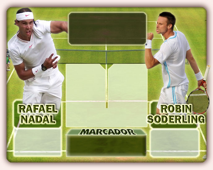 Nadal vs Soderling en Wimbledon 2010