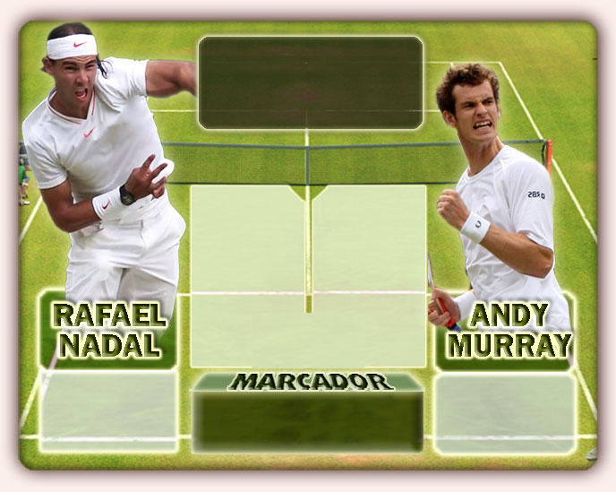 Nadal vs Murray en Wimbledon 2010
