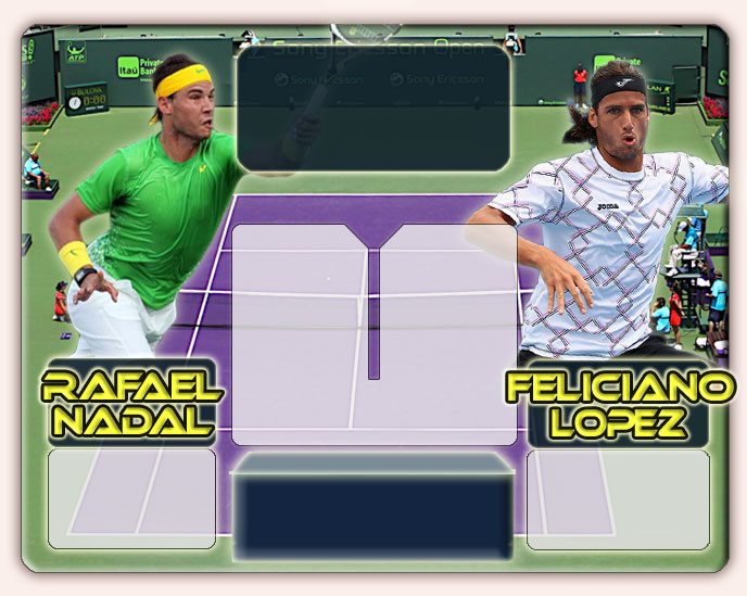 Nadal vs Lpez en Miami 2011