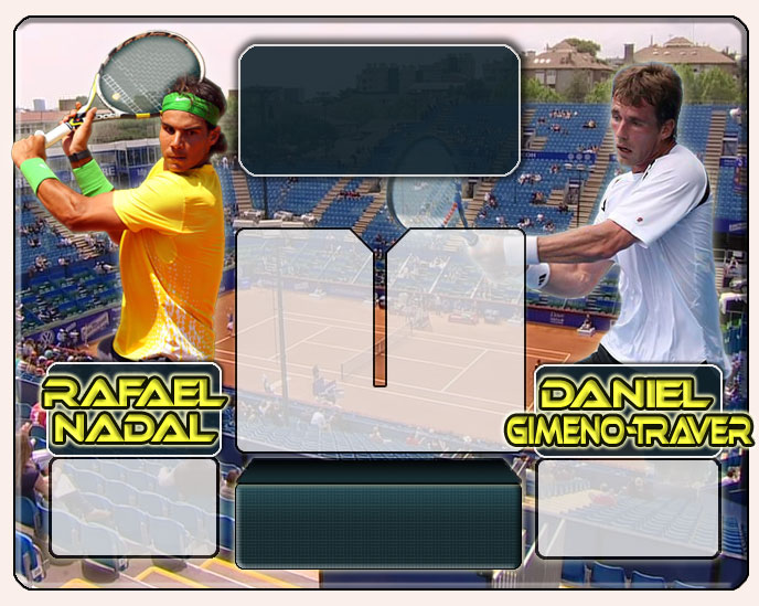 Nadal vs Gimeno-Traver en Barcelona 2011