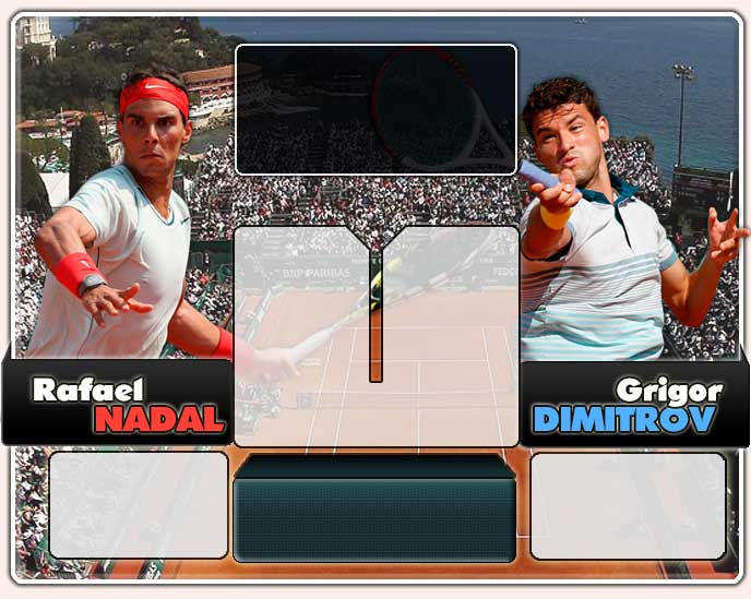 Nadal vs Dimitrov en Montecarlo 2013